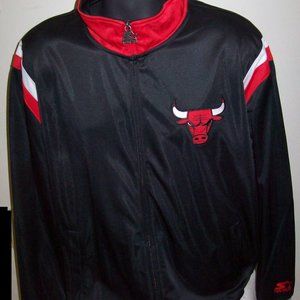 CHICAGO BULLS STARTER Full Zip Track Jacket